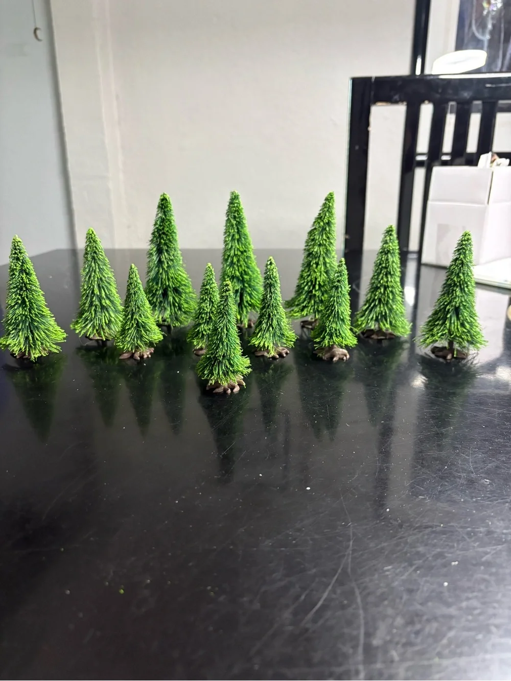 Department 56 Seasons Bay Mini Sisal Evergreens set